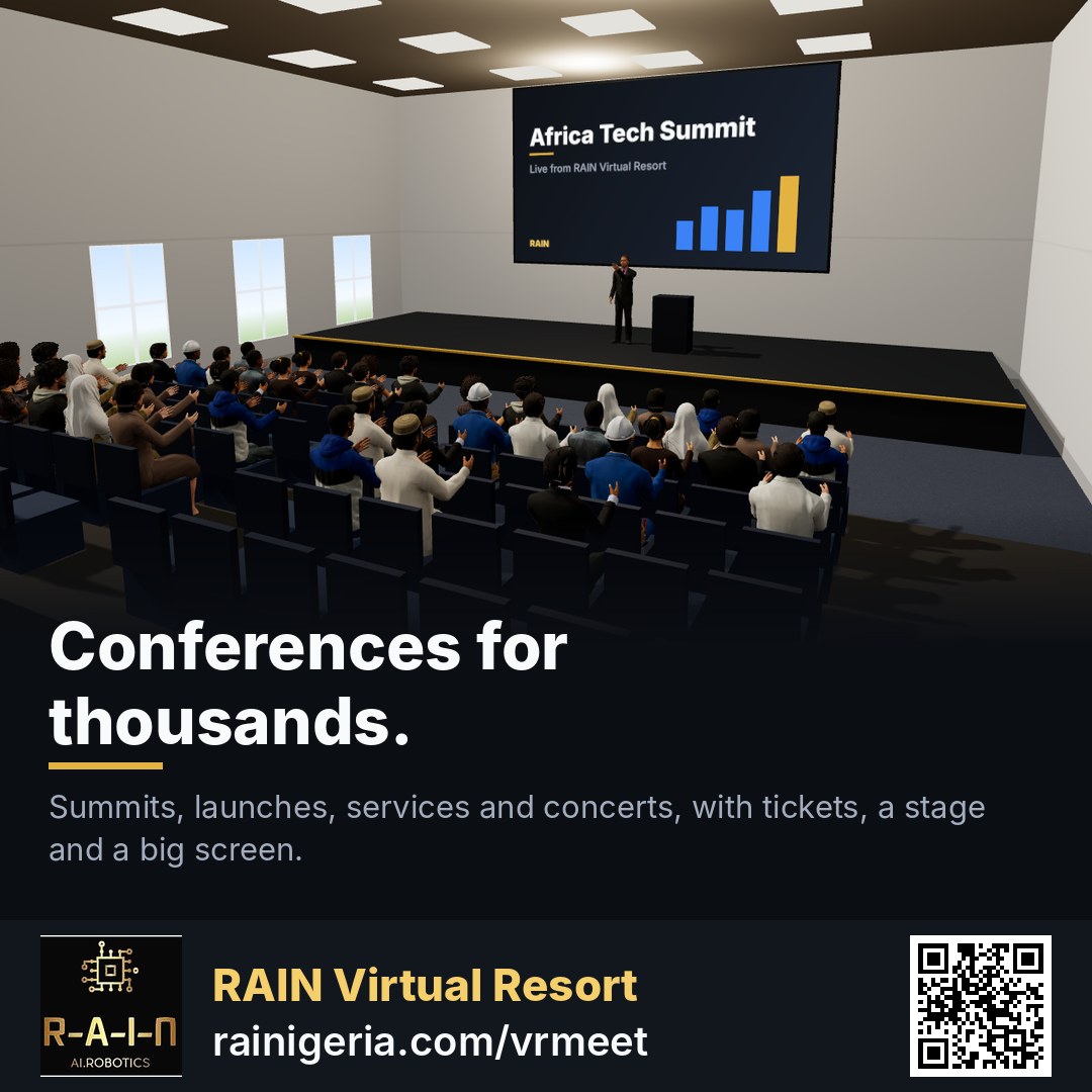 A RAIN Virtual Resort card