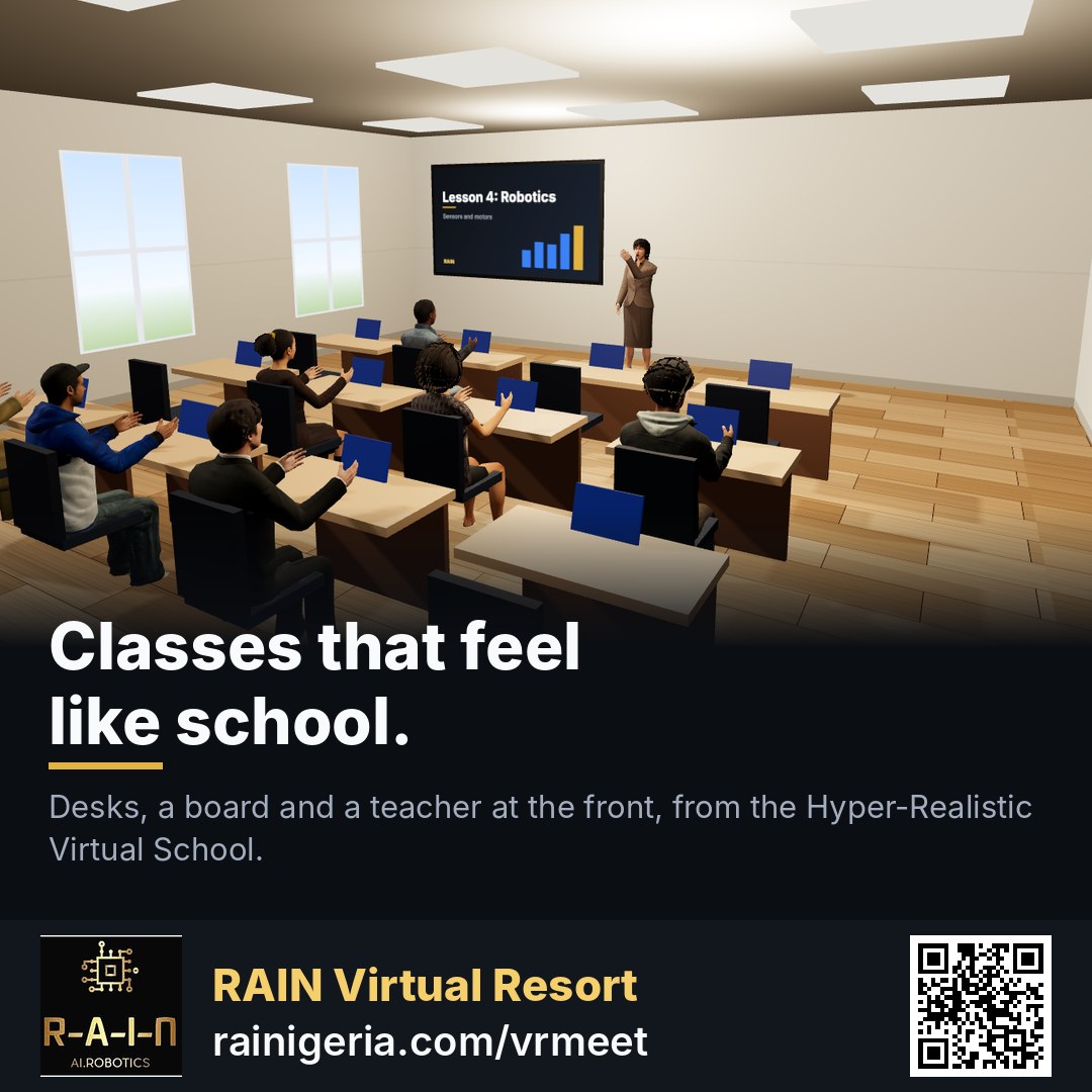 A RAIN Virtual Resort card